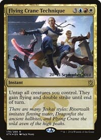 Flying Crane Technique - Prerelease Cards - Magic: The Gathering card