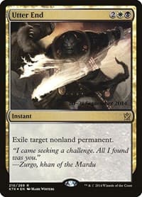 Utter End - Prerelease Cards - Magic: The Gathering card