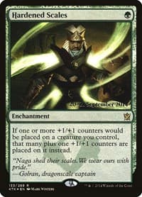 Hardened Scales - Prerelease Cards - Magic: The Gathering card