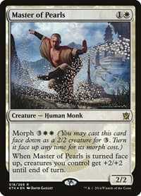 Master of Pearls - Prerelease Cards - Magic: The Gathering card
