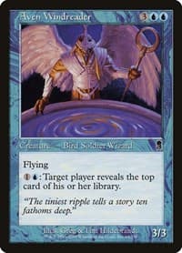 Aven Windreader - Odyssey - Magic: The Gathering card