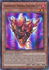Superheavy Samurai Soulfire Suit - Duelist Alliance: Deluxe Edition - YuGiOh card