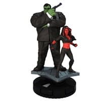 Hulk and Red She-Hulk - WizKids - Heroclix card