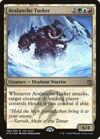 Avalanche Tusker - Unique and Miscellaneous Promos - Magic: The Gathering card