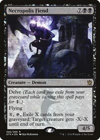 Necropolis Fiend - Prerelease Cards - Magic: The Gathering card