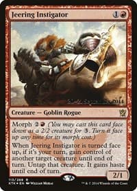 Jeering Instigator - Prerelease Cards - Magic: The Gathering card