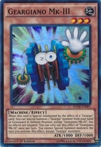 Geargiano Mk-III - Structure Deck: Geargia Rampage - YuGiOh card