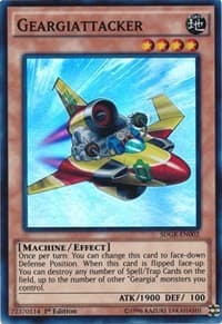 Geargiattacker - Structure Deck: Geargia Rampage - YuGiOh card