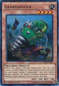 Geargiauger - Structure Deck: Geargia Rampage - YuGiOh card