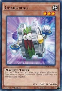 Geargiano - Structure Deck: Geargia Rampage - YuGiOh card