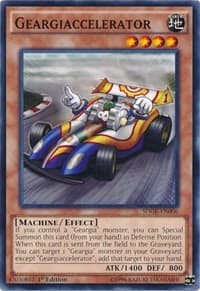 Geargiaccelerator - Structure Deck: Geargia Rampage - YuGiOh card