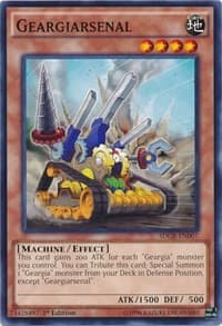 Geargiarsenal - Structure Deck: Geargia Rampage - YuGiOh card