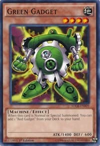 Green Gadget - Structure Deck: Geargia Rampage - YuGiOh card