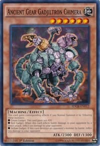 Ancient Gear Gadjiltron Chimera - Structure Deck: Geargia Rampage - YuGiOh card