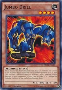Jumbo Drill - Structure Deck: Geargia Rampage - YuGiOh card