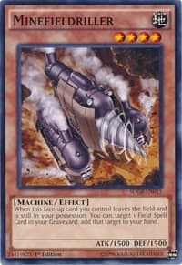 Minefieldriller - Structure Deck: Geargia Rampage - YuGiOh card