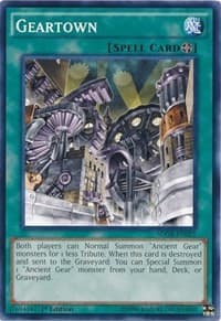 Geartown - Structure Deck: Geargia Rampage - YuGiOh card