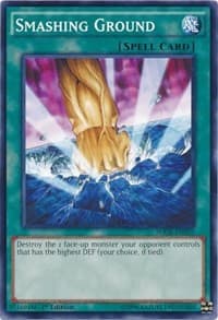 Smashing Ground - Structure Deck: Geargia Rampage - YuGiOh card