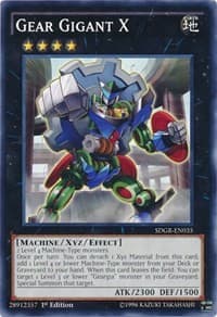 Gear Gigant X - Structure Deck: Geargia Rampage - YuGiOh card