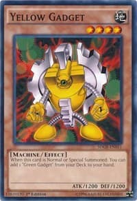 Yellow Gadget - Structure Deck: Geargia Rampage - YuGiOh card