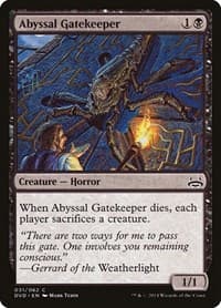 Abyssal Gatekeeper - Duel Decks: Anthology - Magic: The Gathering card