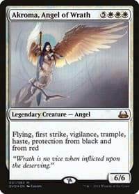 Akroma, Angel of Wrath - Duel Decks: Anthology - Magic: The Gathering card