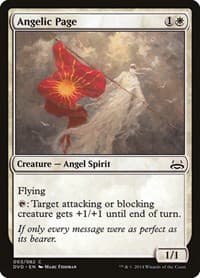 Angelic Page - Duel Decks: Anthology - Magic: The Gathering card
