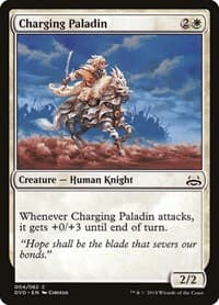 Charging Paladin - Duel Decks: Anthology - Magic: The Gathering card