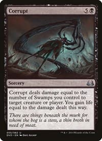 Corrupt (DVD) - Duel Decks: Anthology - Magic: The Gathering card