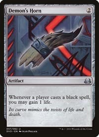 Demon's Horn - Duel Decks: Anthology - Magic: The Gathering card