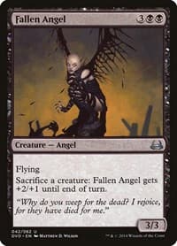Fallen Angel - Duel Decks: Anthology - Magic: The Gathering card