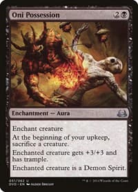 Oni Possession - Duel Decks: Anthology - Magic: The Gathering card