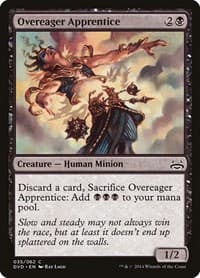 Overeager Apprentice - Duel Decks: Anthology - Magic: The Gathering card