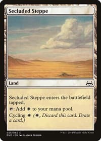 Secluded Steppe - Duel Decks: Anthology - Magic: The Gathering card
