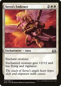 Serra's Embrace - Duel Decks: Anthology - Magic: The Gathering card