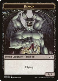 Demon Token - Duel Decks: Anthology - Magic: The Gathering card