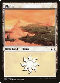 Plains (027) - Duel Decks: Anthology - Magic: The Gathering card
