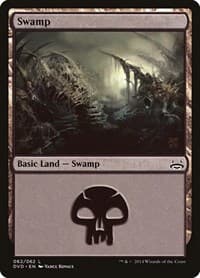 Swamp (062) (DVD) - Duel Decks: Anthology - Magic: The Gathering card