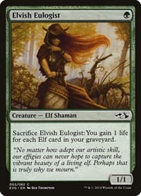 Elvish Eulogist - Duel Decks: Anthology - Magic: The Gathering card