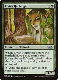 Elvish Harbinger - Duel Decks: Anthology - Magic: The Gathering card