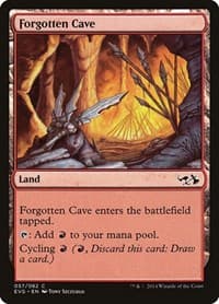 Forgotten Cave - Duel Decks: Anthology - Magic: The Gathering card