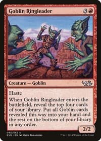 Goblin Ringleader - Duel Decks: Anthology - Magic: The Gathering card