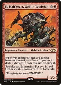 Ib Halfheart, Goblin Tactician - Duel Decks: Anthology - Magic: The Gathering card