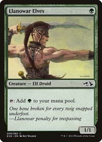 Llanowar Elves - Duel Decks: Anthology - Magic: The Gathering card
