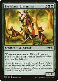 Lys Alana Huntmaster - Duel Decks: Anthology - Magic: The Gathering card