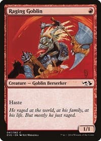 Raging Goblin - Duel Decks: Anthology - Magic: The Gathering card