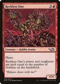 Reckless One - Duel Decks: Anthology - Magic: The Gathering card