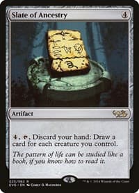Slate of Ancestry - Duel Decks: Anthology - Magic: The Gathering card