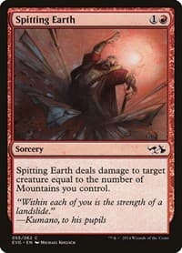 Spitting Earth - Duel Decks: Anthology - Magic: The Gathering card
