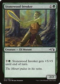 Stonewood Invoker - Duel Decks: Anthology - Magic: The Gathering card